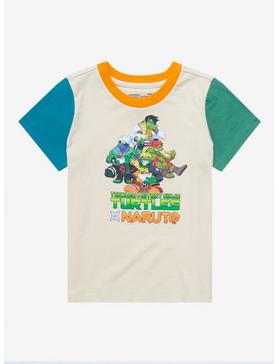 Teenage Mutant Ninja Turtles x Naruto Color Block Toddler T-Shirt - BoxLunch Exclusive, , hi-res