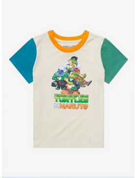 Teenage Mutant Ninja Turtles x Naruto Color Block Toddler T-Shirt - BoxLunch Exclusive, , hi-res