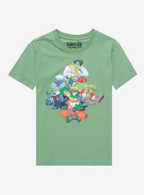 Teenage Mutant Ninja Turtles x Naruto Color Block Toddler T-Shirt -  BoxLunch Exclusive