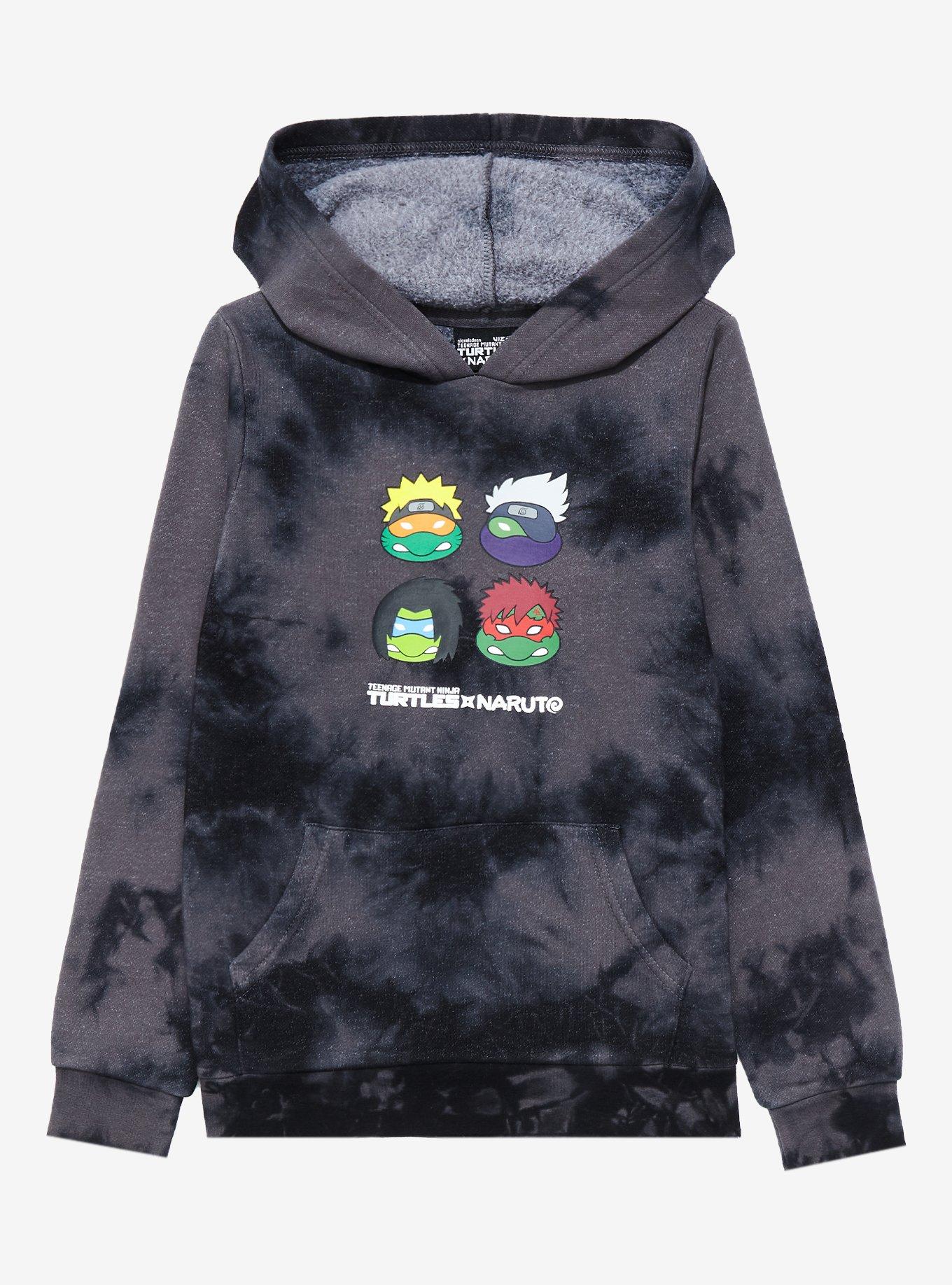 Teenage Mutant Ninja Turtles x Naruto Youth Tie-Dye Hoodie - BoxLunch  Exclusive