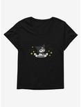 Kuromi Halloween Stars and Bats Womens T-Shirt Plus Size, , hi-res