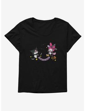 Plus Size My Melody And Kuromi Halloween All Together Womens T-Shirt Plus Size, , hi-res