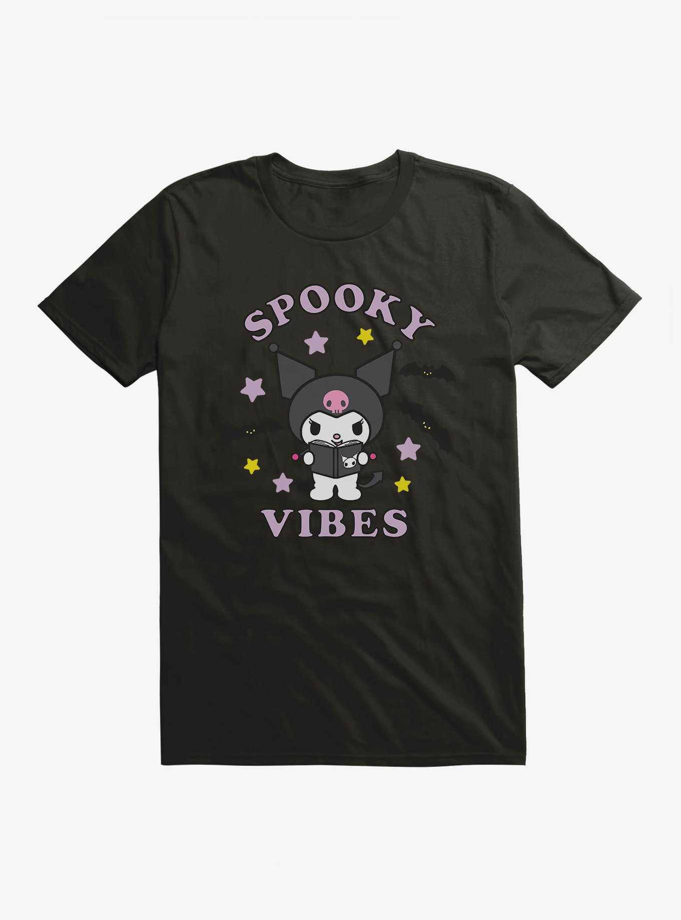 Kuromi Halloween Spooky Vibes T-Shirt, , hi-res