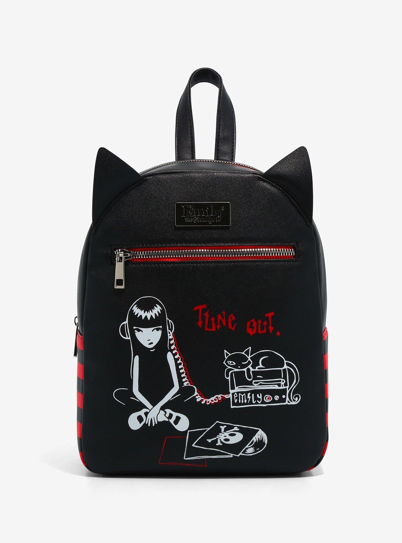 Emily The Strange Tune Out Mini Backpack Hot Topic