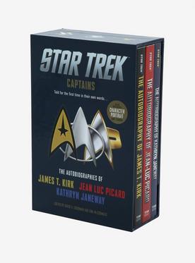 Star Trek Captains: The Autobiographies Boxed Book Set