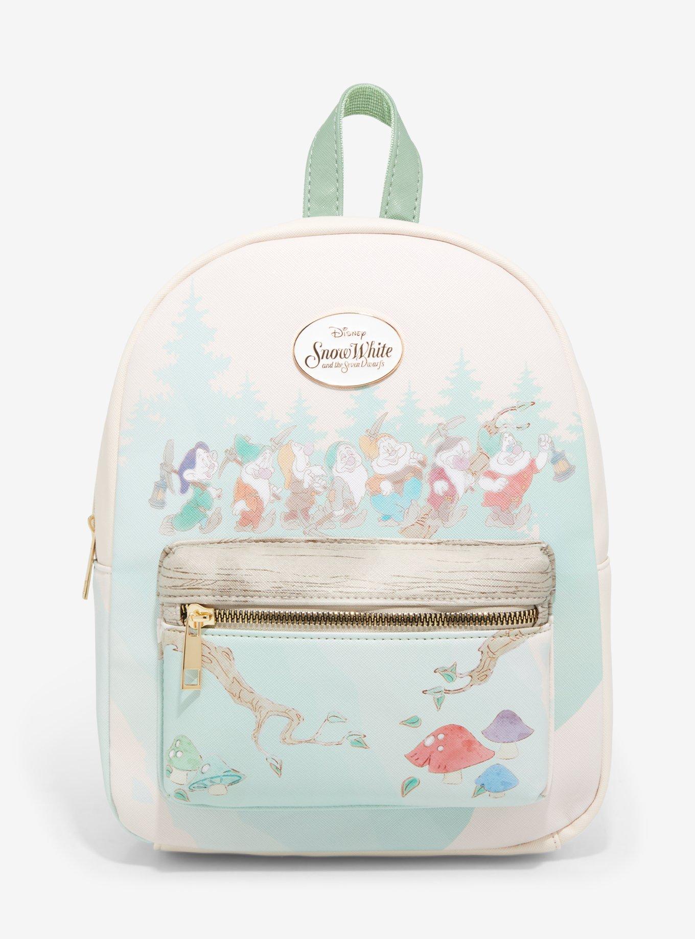 Loungefly Women's Disney Snow White and The Seven Dwarfs Green Backpack