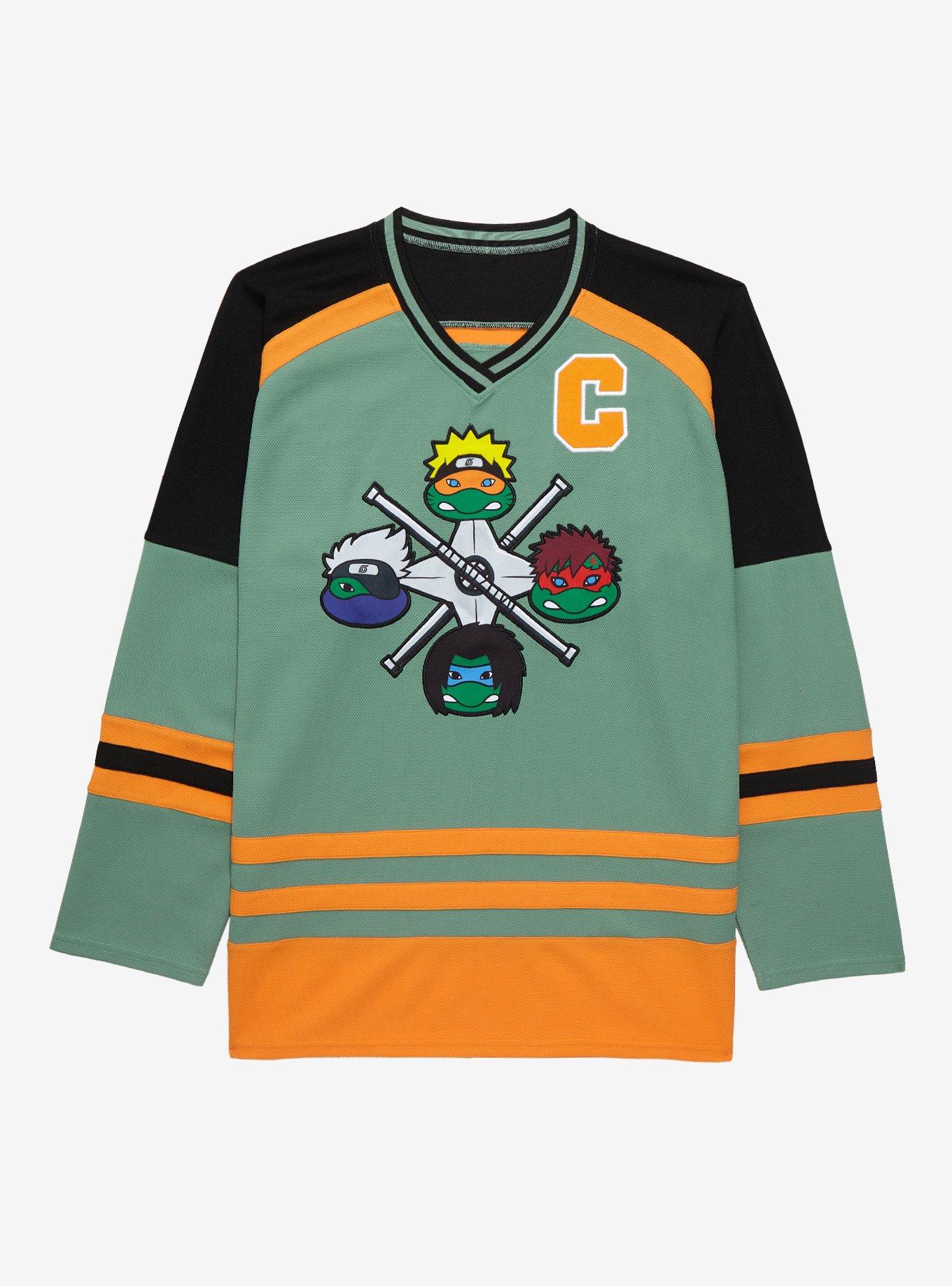 Teenage Mutant Ninja Turtles x Naruto Hockey Jersey BoxLunch