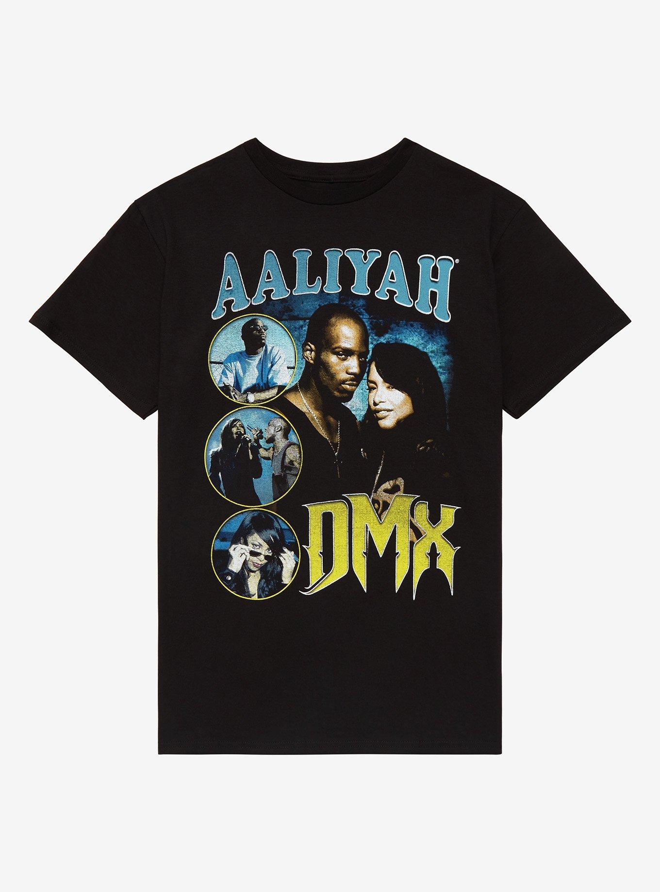 Aaliyah & DMX T-Shirt, BLACK, hi-res