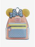 Loungefly Disney Minnie Mouse Pastel Polka Dot Figural Mini Backpack , , hi-res