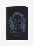 Marvel Black Panther Tropical Flora Logo Bifold Cardholder - BoxLunch Exclusive, , hi-res