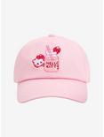 Sanrio Hello Kitty Strawberry Milk Embroidered Cap - BoxLunch Exclusive , , hi-res