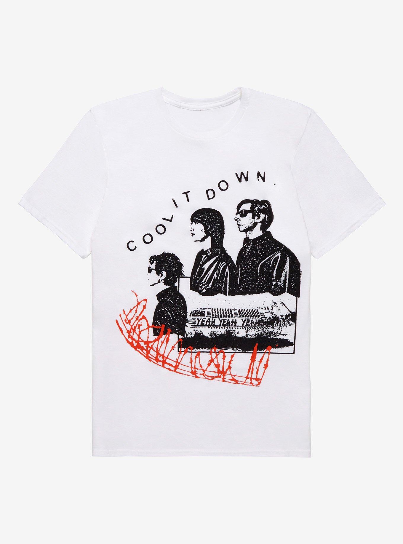 Yeah Yeah Yeahs Cool It Down T-Shirt, BRIGHT WHITE, hi-res