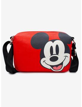 Disney Mickey Mouse Smiling Face Close Up Cross Body Bag, , hi-res