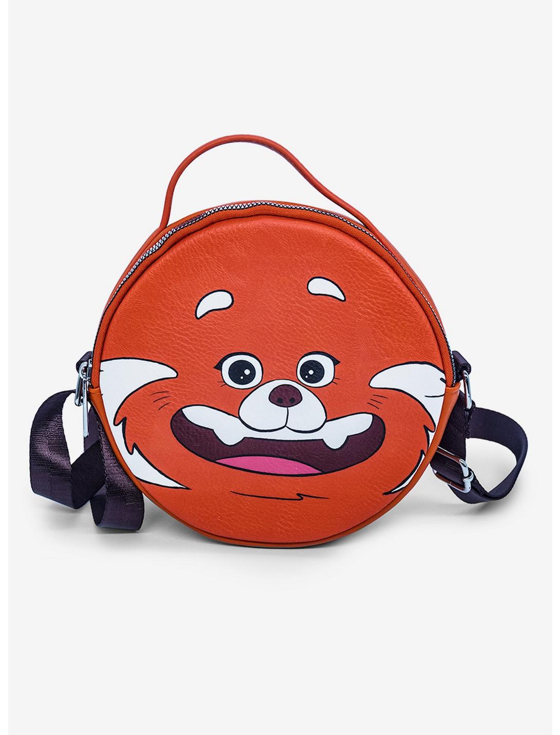 Disney Pixar Turning Red Panda Mei Smiling Face Close Up Cross Body Bag, , hi-res