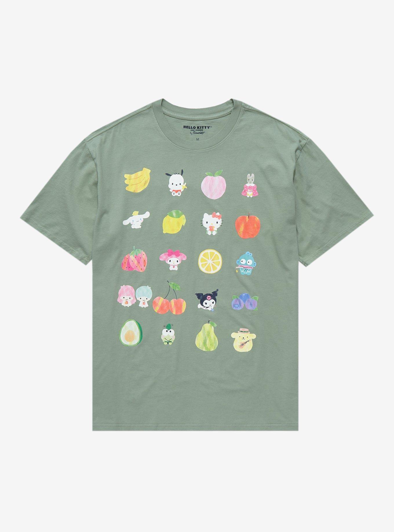 Sanrio Fruits Hello Kitty & Friends Group TShirt BoxLunch Exclusive