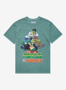 Teenage Mutant Ninja Turtles x Naruto Group Shot T-Shirt - BoxLunch Exclusive