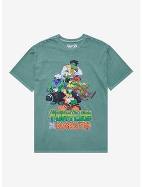 Teenage Mutant Ninja Turtles x Naruto Group Shot T-Shirt - BoxLunch Exclusive, , hi-res