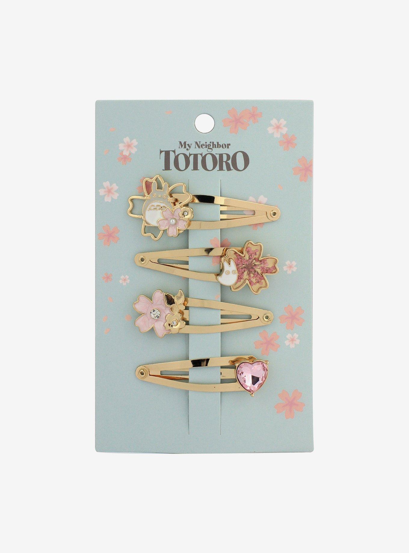 Studio Ghibli My Neighbor Totoro Sakura Hair Clip Set, , hi-res