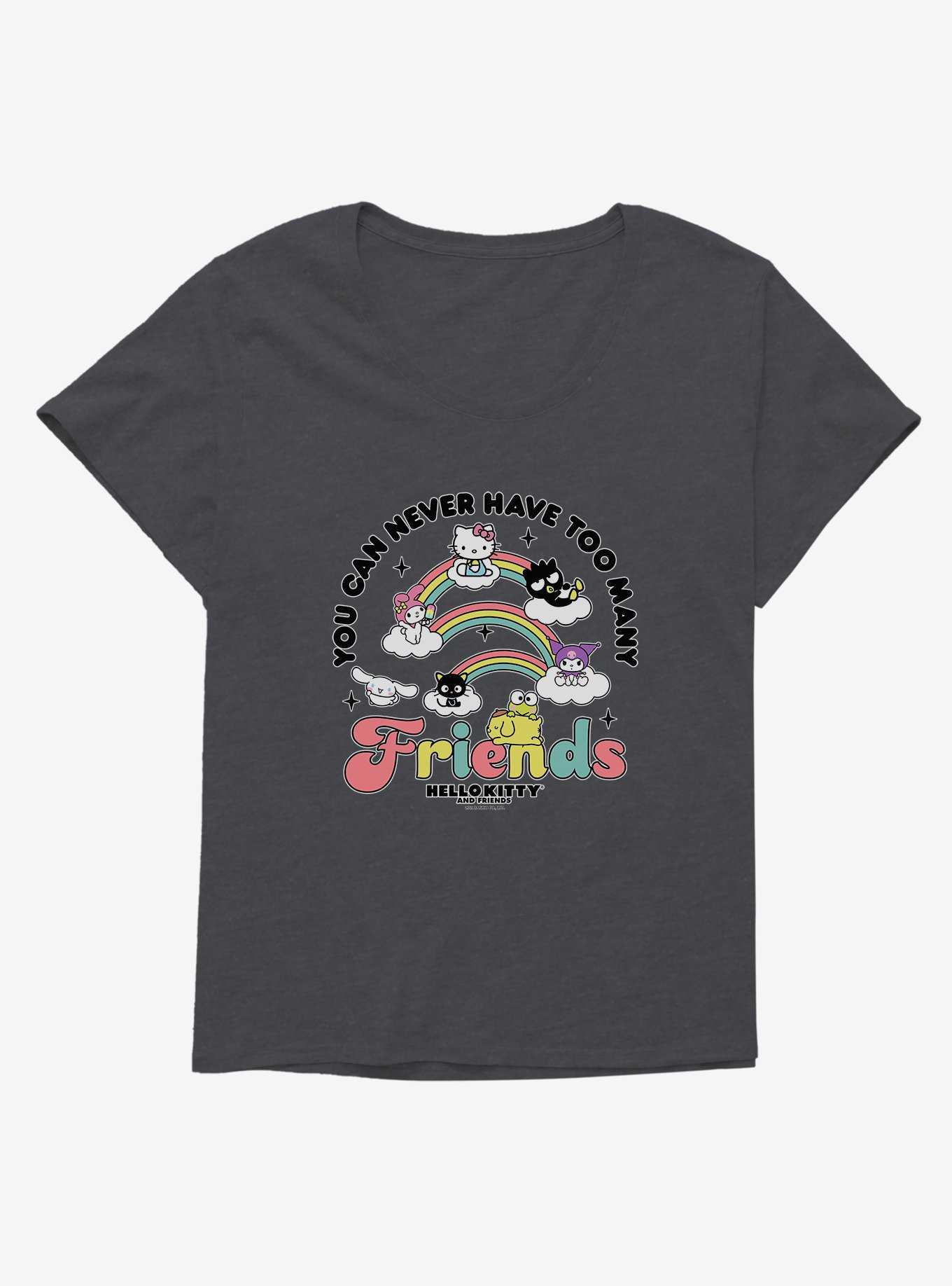 Hello Kitty & Friends Many Friends Girls T-Shirt Plus Size, , hi-res