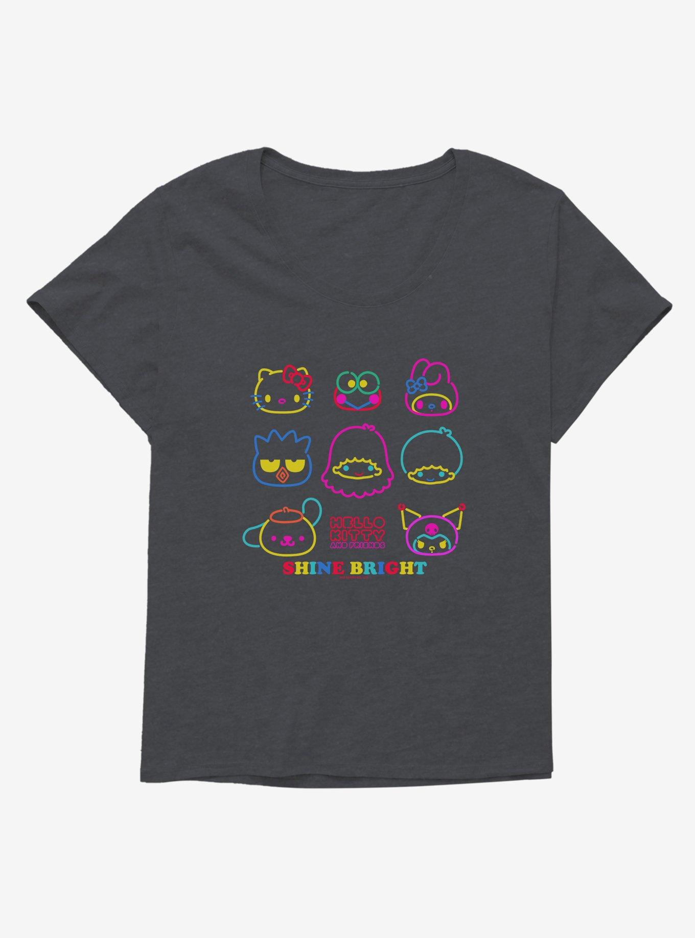 Hello Kitty & Friends Shine Bright Girls T-Shirt Plus Size, , hi-res