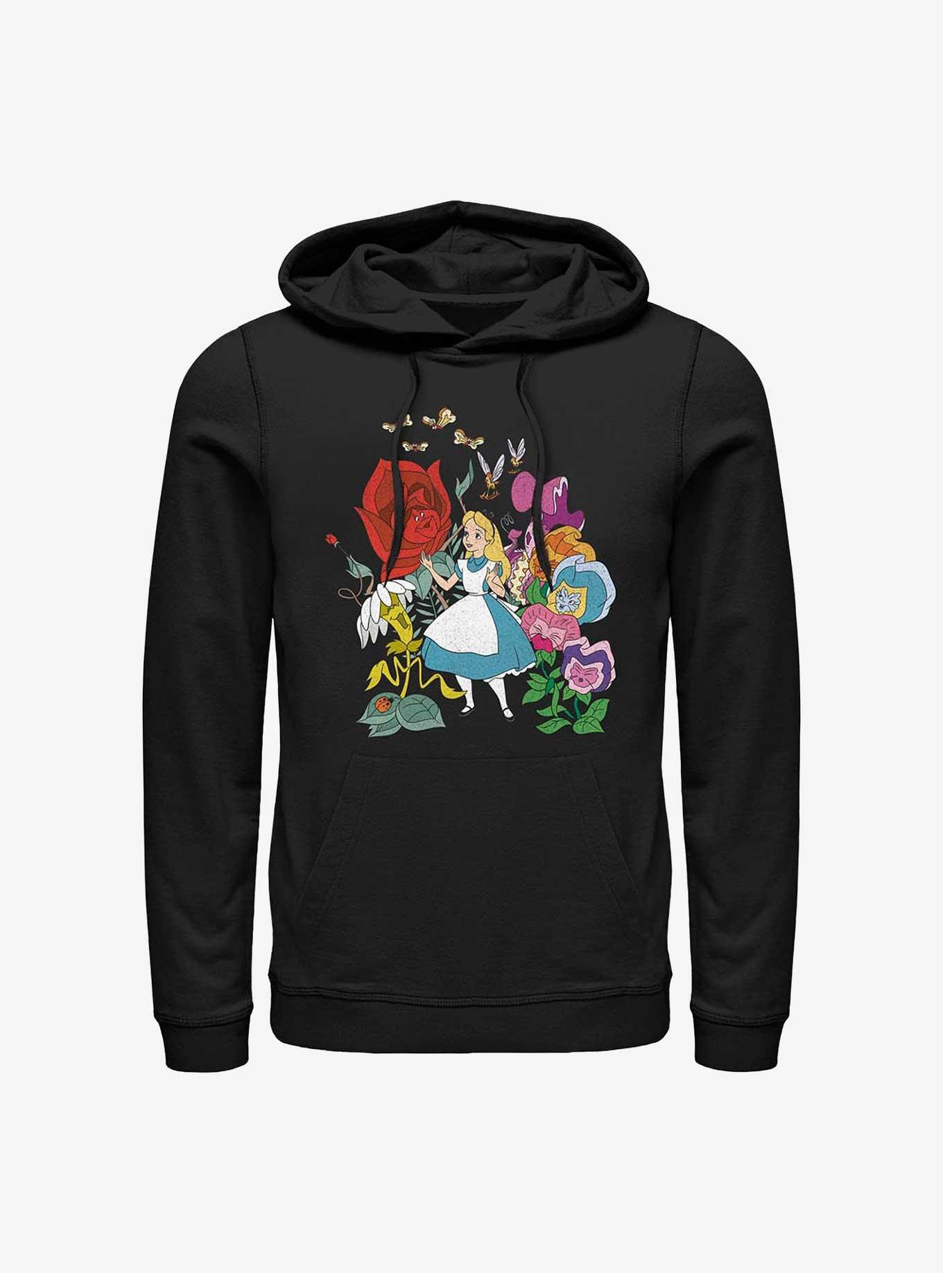 Disney Alice In Wonderland Flower Afternoon Hoodie, , hi-res