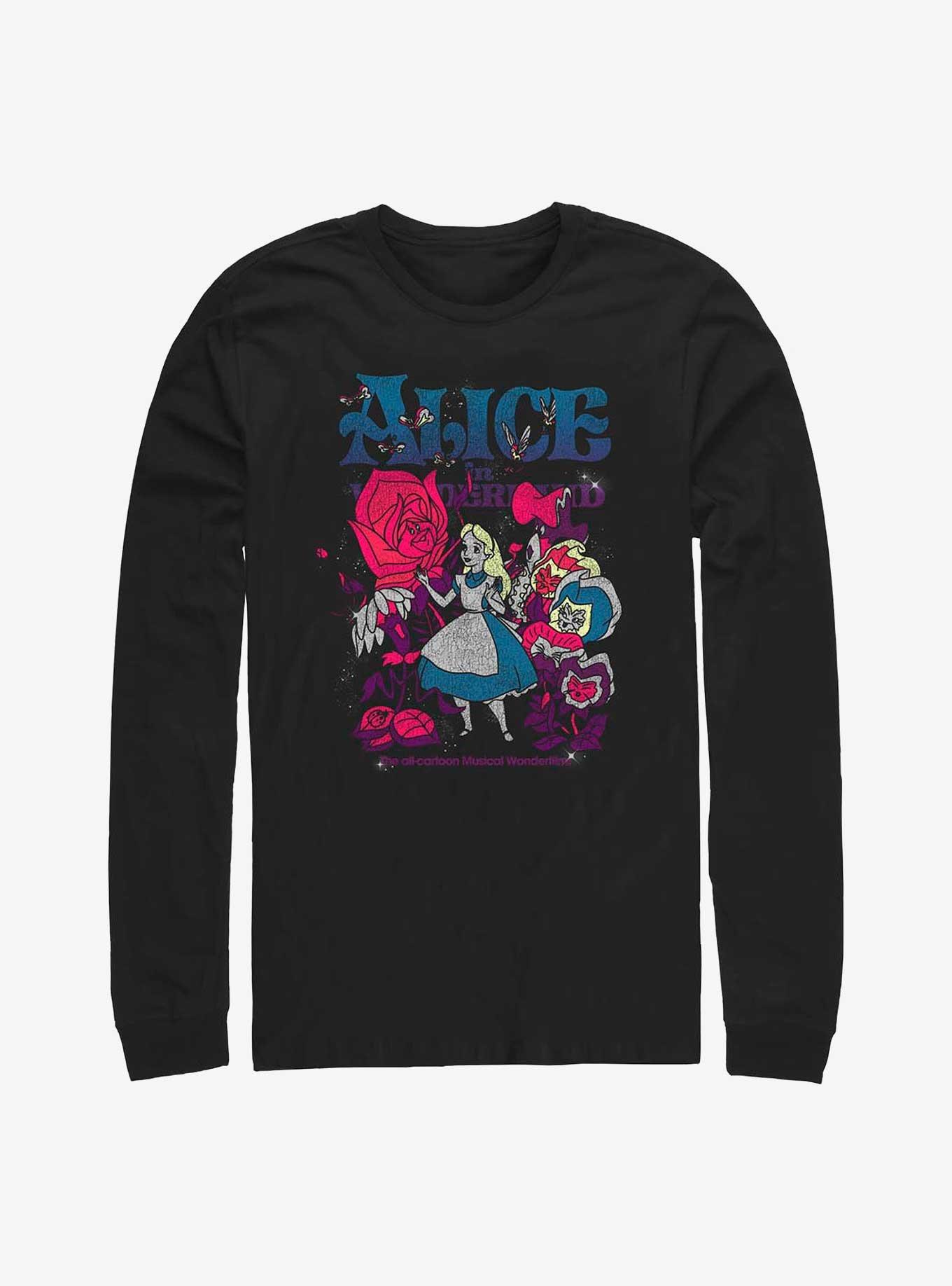 Disney Alice In Wonderland Technicolor Wonderland Long-Sleeve T-Shirt, , hi-res
