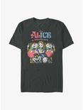 Disney Alice In Wonderland Vintage Alice T-Shirt, CHARCOAL, hi-res