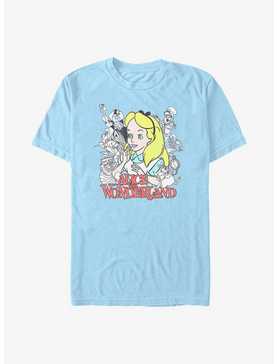 Disney Alice In Wonderland Wonderland Group T-Shirt, , hi-res