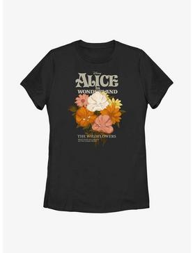 Disney Alice In Wonderland Flower Bouquet Womens T-Shirt, , hi-res