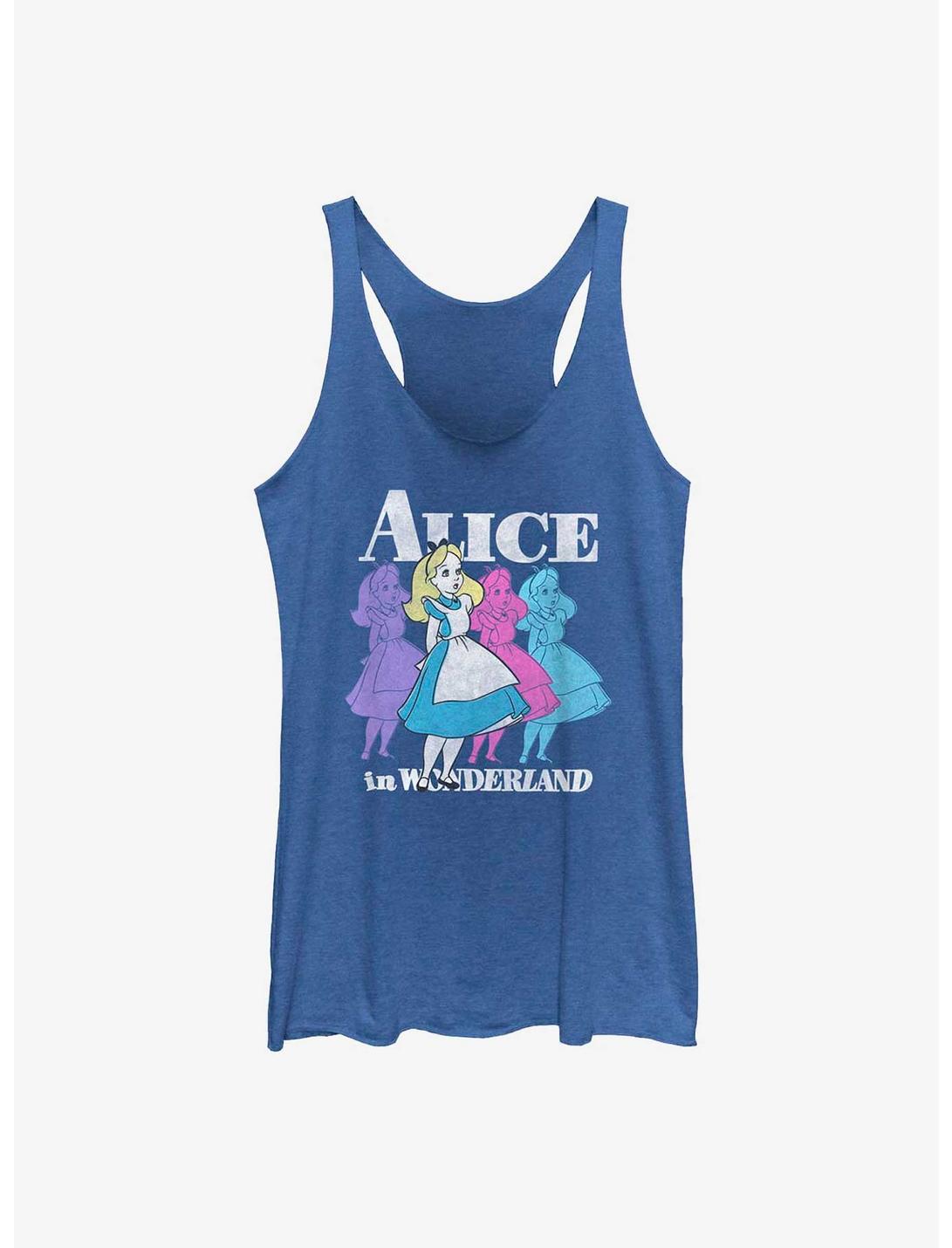 Disney Alice In Wonderland Trippy Alice Womens Tank Top, ROY HTR, hi-res