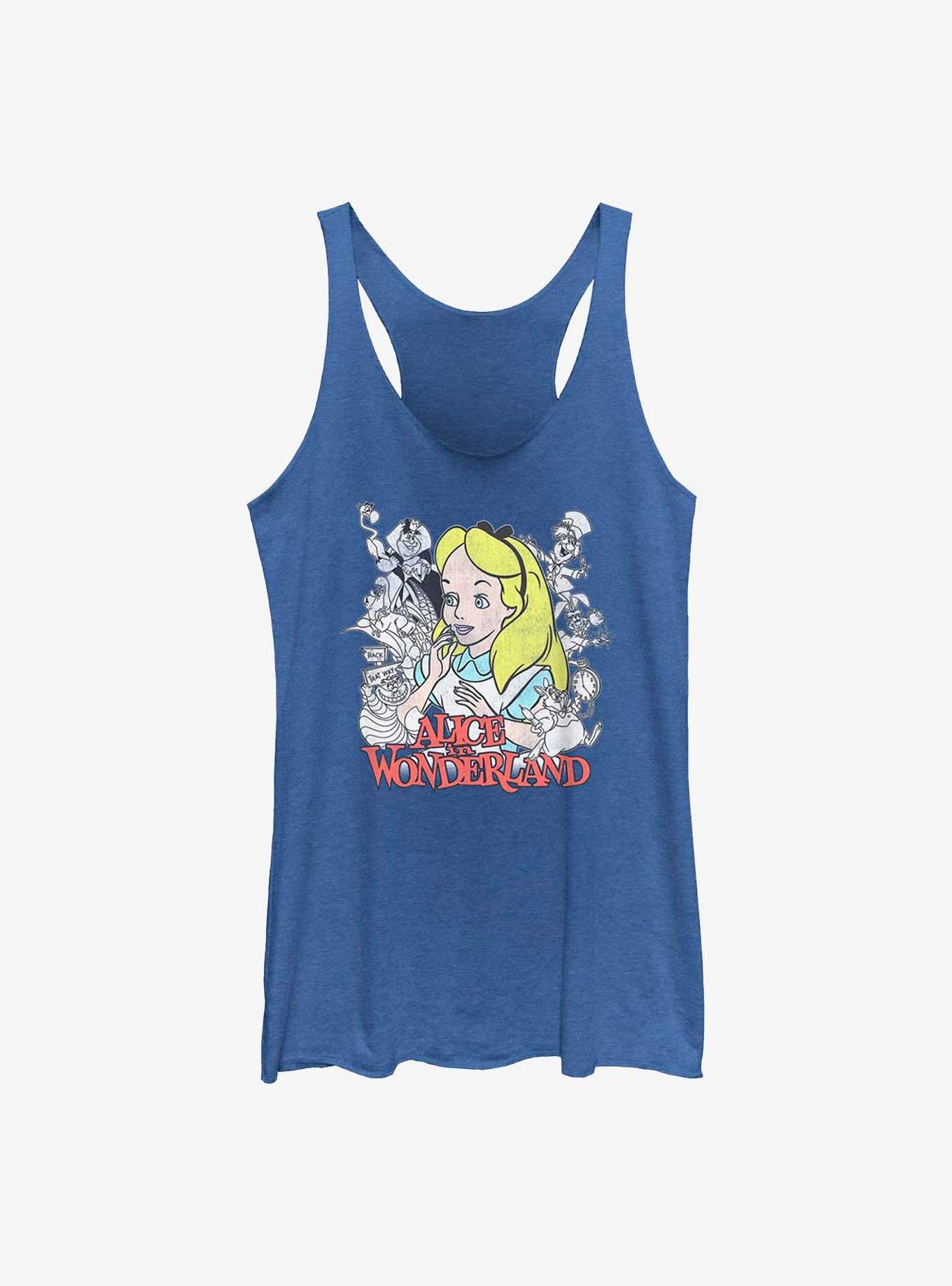 Disney Alice In Wonderland Wonderland Group Womens Tank Top, , hi-res