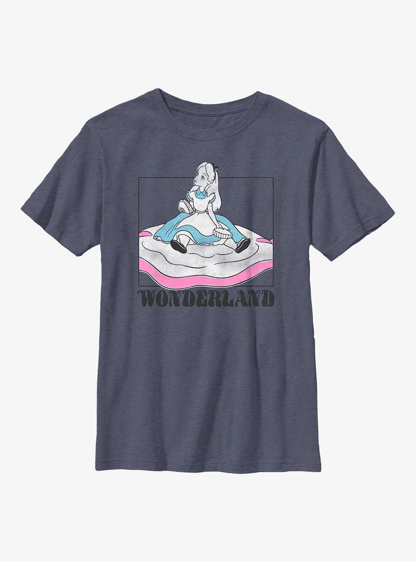 Disney Alice In Wonderland Soft Pop Wonderland Youth T-Shirt, , hi-res