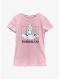 Disney Alice In Wonderland Soft Pop Wonderland Youth Girls T-Shirt, PINK, hi-res