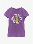 Disney Alice In Wonderland Tea Time Youth Girls T-Shirt, PURPLE BERRY, hi-res