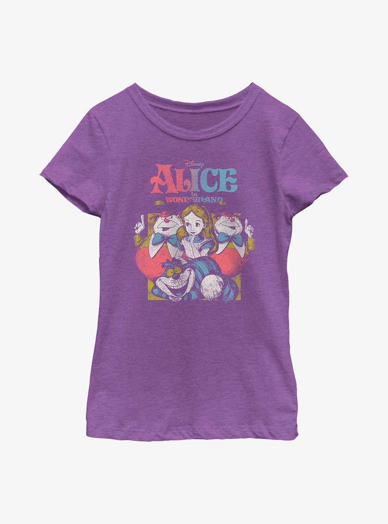 Disney Alice In Wonderland Vintage Alice Youth Girls T-Shirt, , hi-res