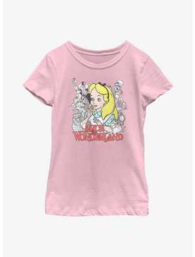 Disney Alice In Wonderland Wonderland Group Youth Girls T-Shirt, , hi-res