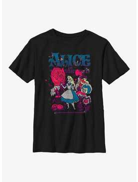 Disney Alice In Wonderland Technicolor Wonderland Youth T-Shirt, , hi-res