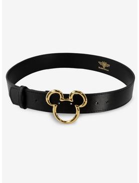 Disney Mickey Mouse Mickey Ears Gold Cast Buckle Belt, , hi-res