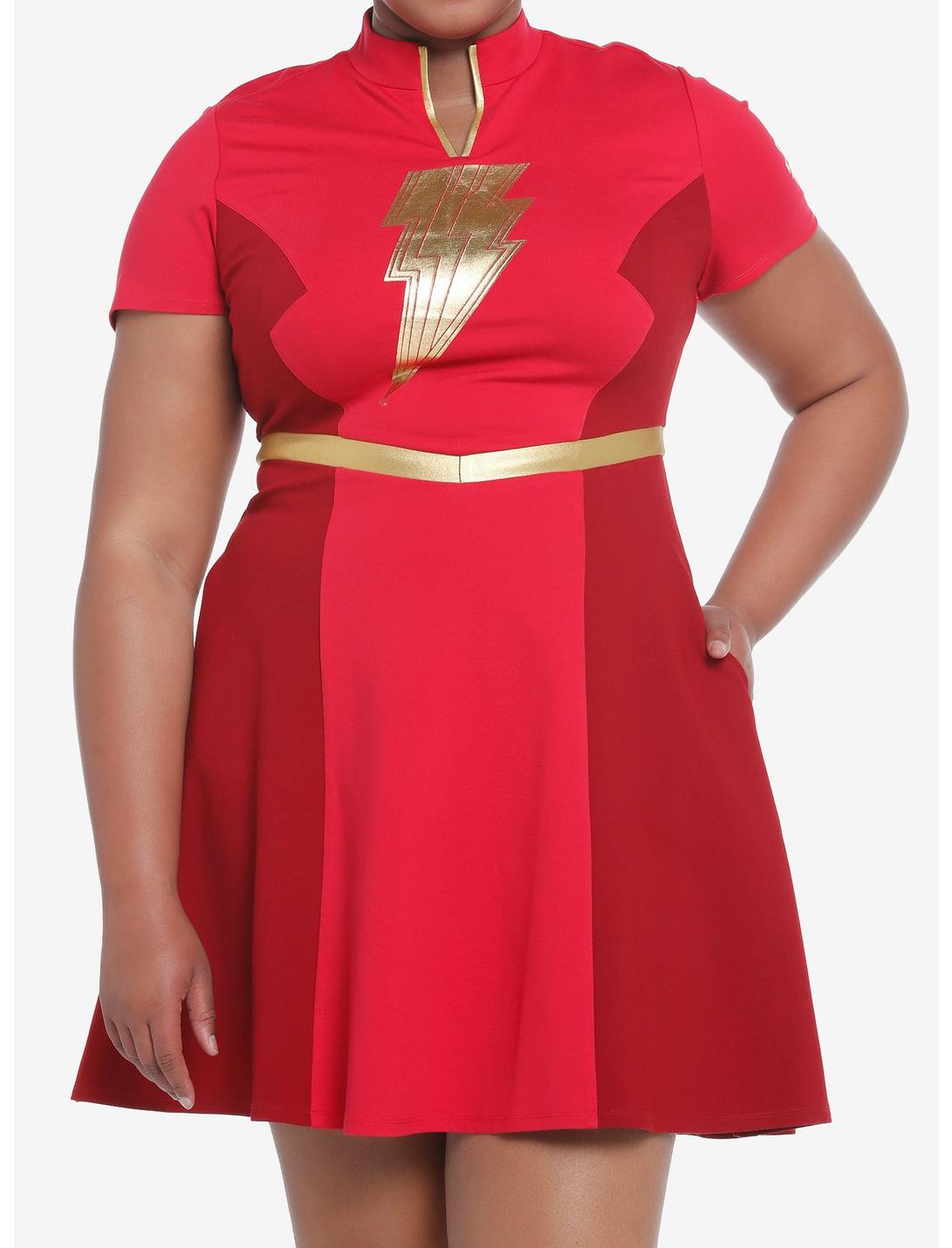 DC Comics Shazam! Fury Of The Gods Mary Cosplay Dress Plus Size, MULTI, hi-res