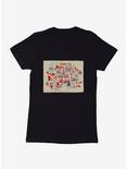 Kubo and the Two Strings Map Layout Womens T-Shirt, , hi-res