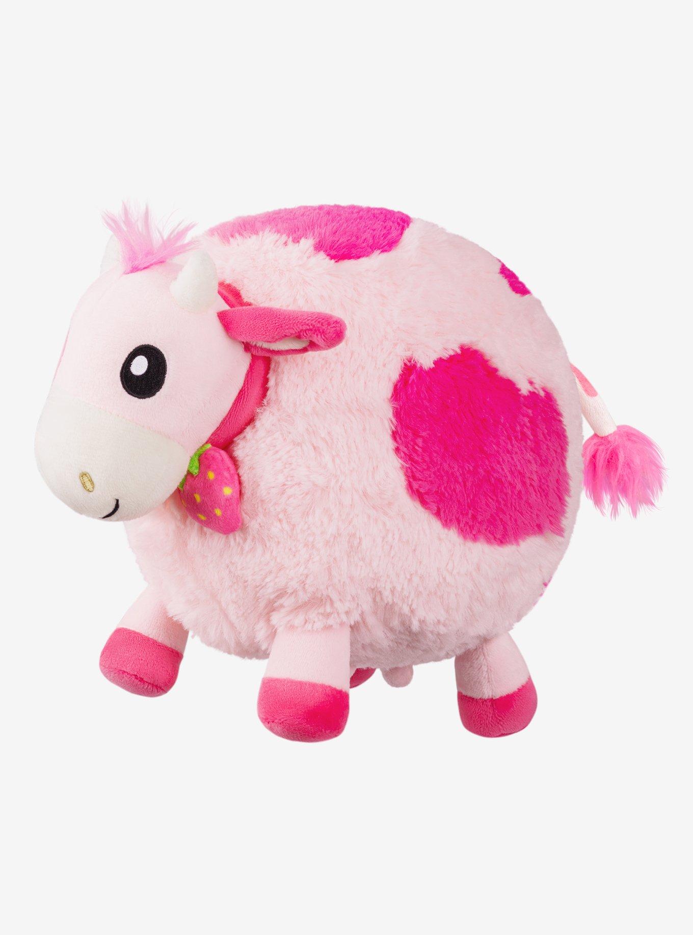 Squishable Strawberry Cow Plush, , hi-res