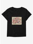 Kubo and the Two Strings Map Layout Womens T-Shirt Plus Size, , hi-res