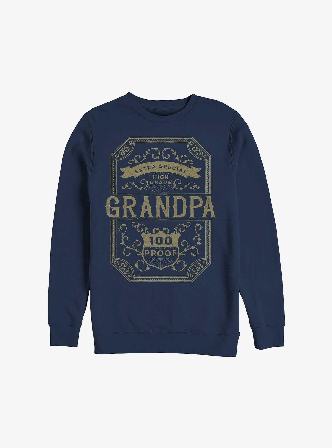 High Grade Grandpa Sweatshirt, NAVY, hi-res