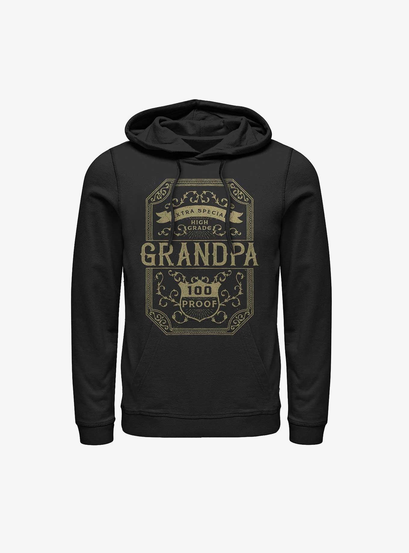 High Grade Grandpa Hoodie, BLACK, hi-res