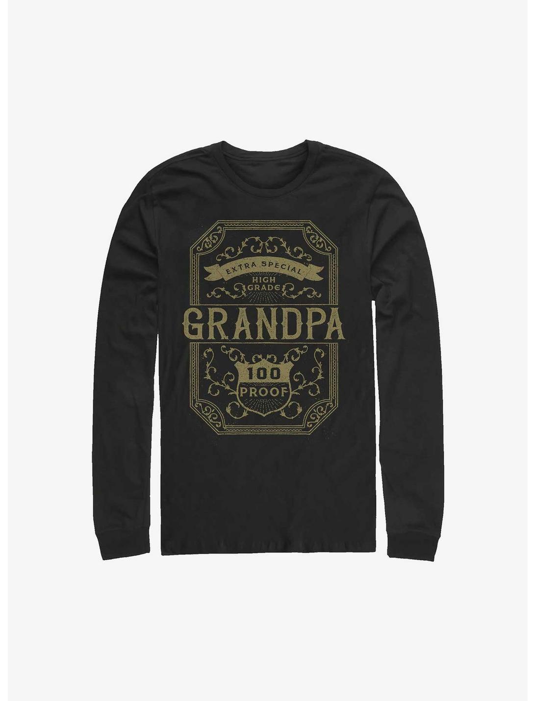 High Grade Grandpa Long-Sleeve T-Shirt, BLACK, hi-res