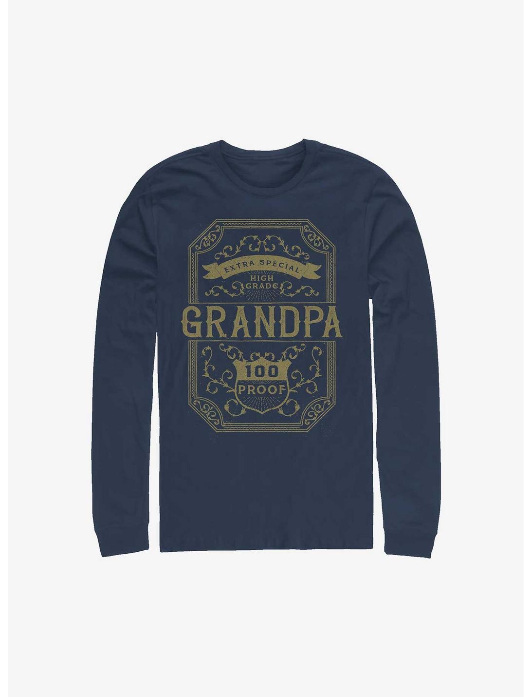 High Grade Grandpa Long-Sleeve T-Shirt, NAVY, hi-res