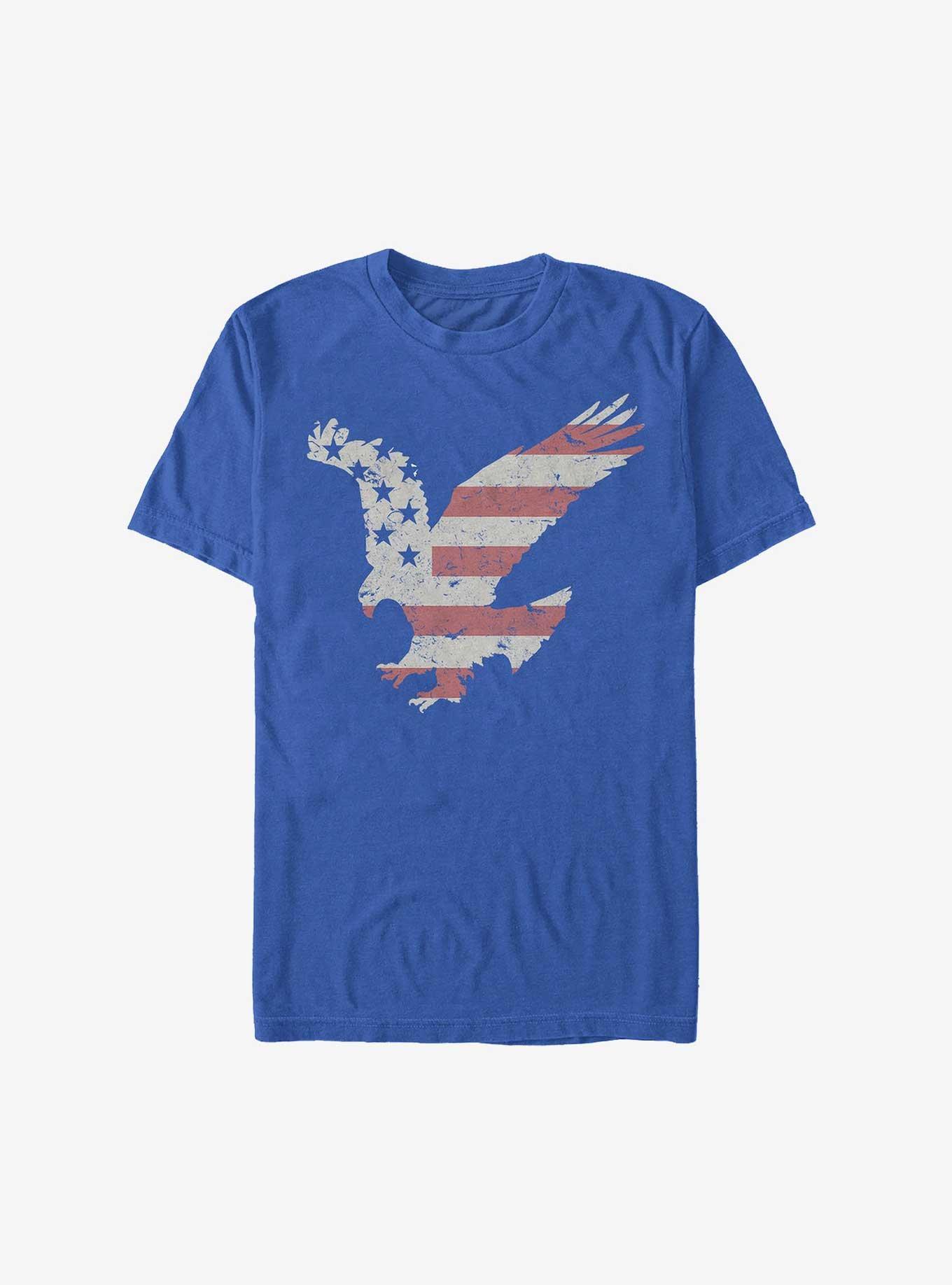 American Flag Eagle T-Shirt, , hi-res