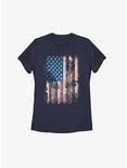 Americana Palms Womens T-Shirt, NAVY, hi-res