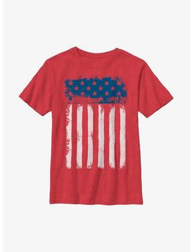 American Flag Distressed Youth T-Shirt, , hi-res