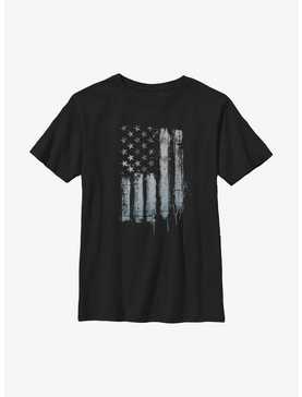 Rustic American Flag Youth T-Shirt, , hi-res